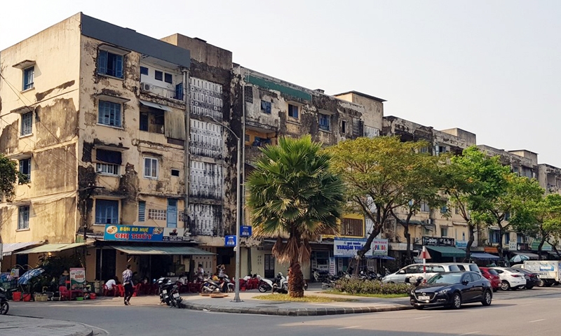 Thừa Thiên - Huế: Phê duyệt phương án kiến trúc khu chung cư Đống Đa