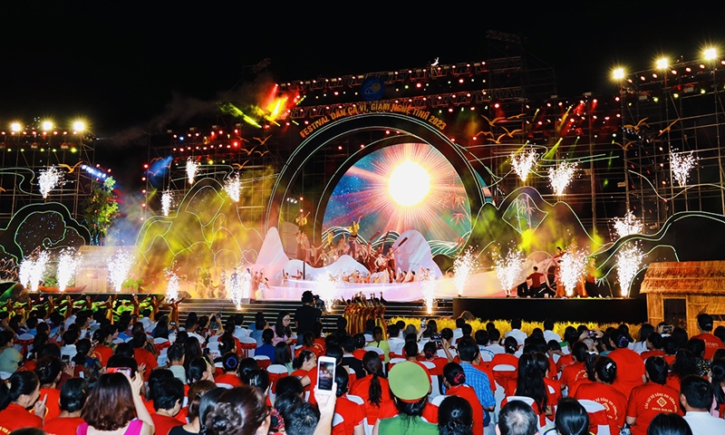 Khai mạc Festival dân ca ví, giặm Nghệ Tĩnh năm 2023