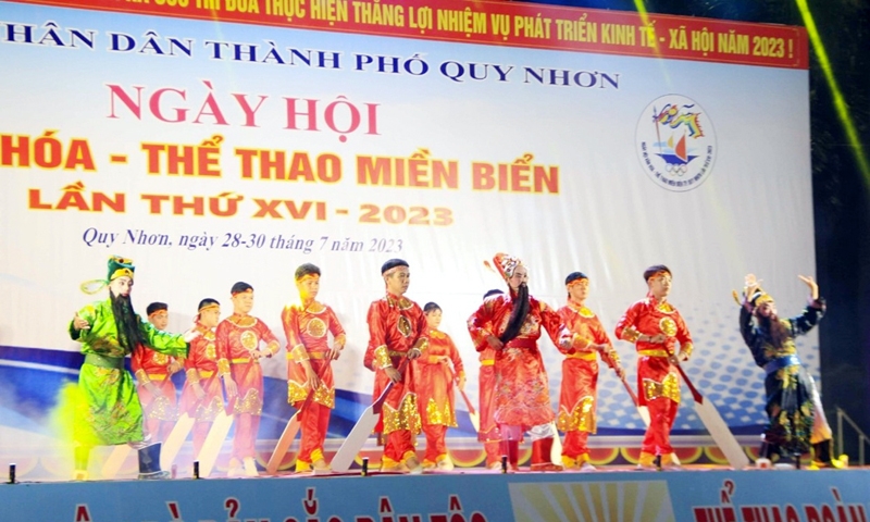 Bình Định: Tưng bừng Ngày hội Văn hóa - Thể thao miền biển Quy Nhơn