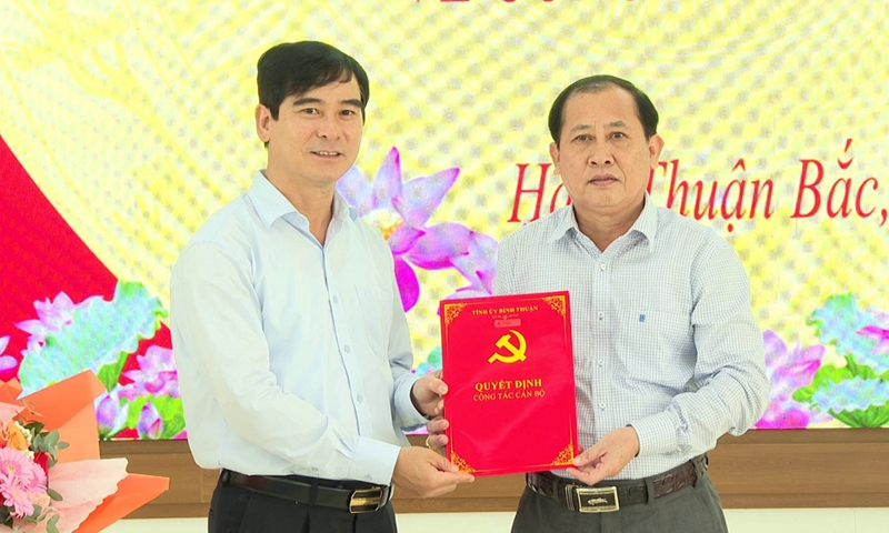Bình Thuận: Ông Nguyễn Ngọc Thạch được bầu làm Bí thư Huyện ủy Hàm Thuận Bắc