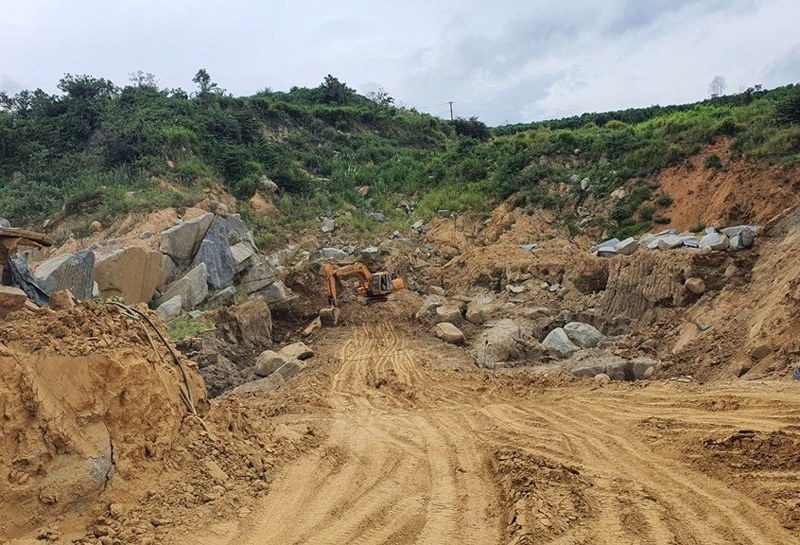 Phú Yên: Cần làm rõ vị trí khai thác mỏ đá ốp lát Kim Sơn của Công ty Cổ phần IDP