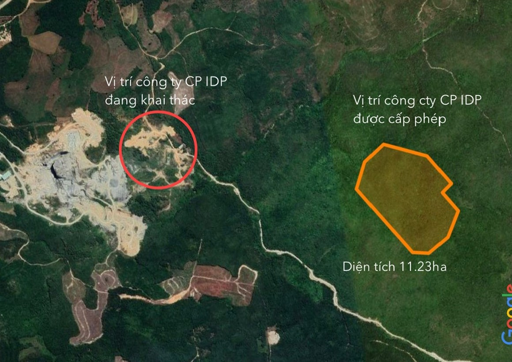 Phú Yên: Cần làm rõ vị trí khai thác mỏ đá ốp lát Kim Sơn của Công ty Cổ phần IDP