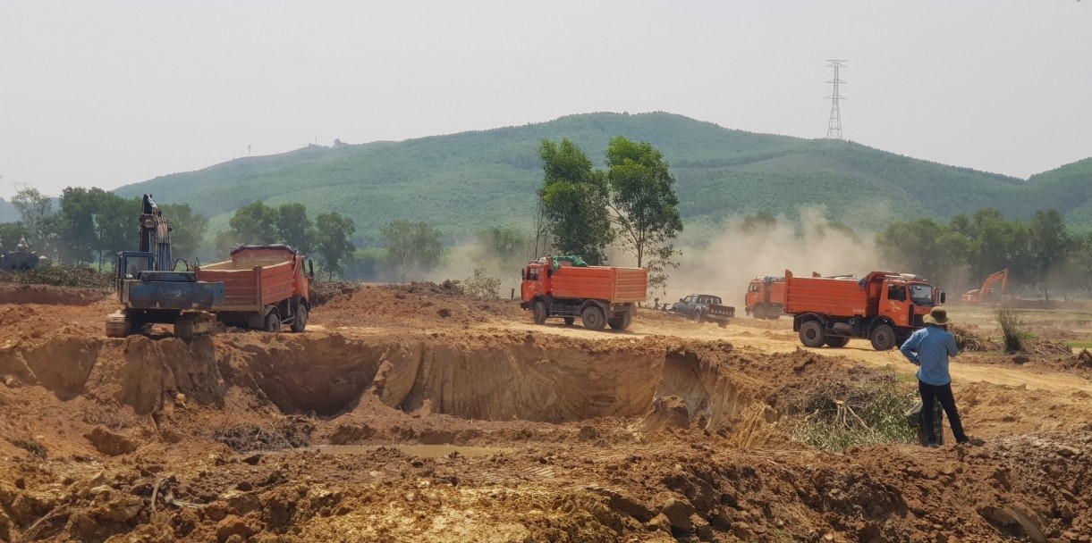 Thừa Thiên - Huế: Thanh tra hàng loạt mỏ đất làm vật liệu san lấp