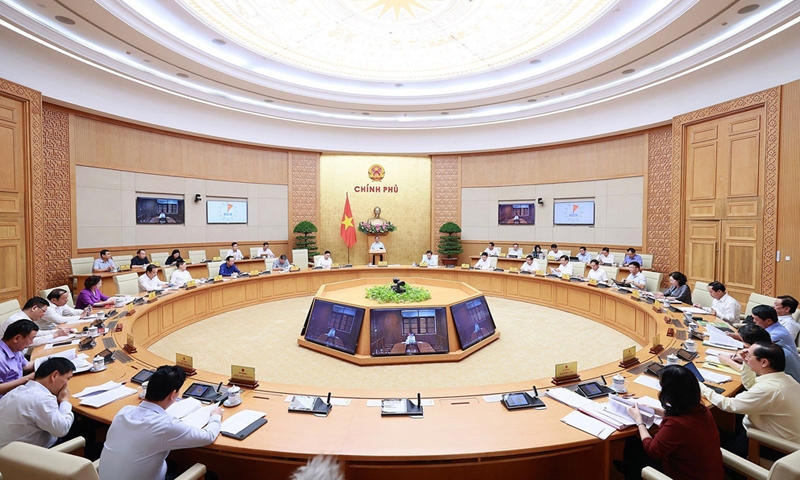 Thủ tướng Phạm Minh Chính chủ trì phiên họp Chính phủ thường kỳ tháng 7/2023