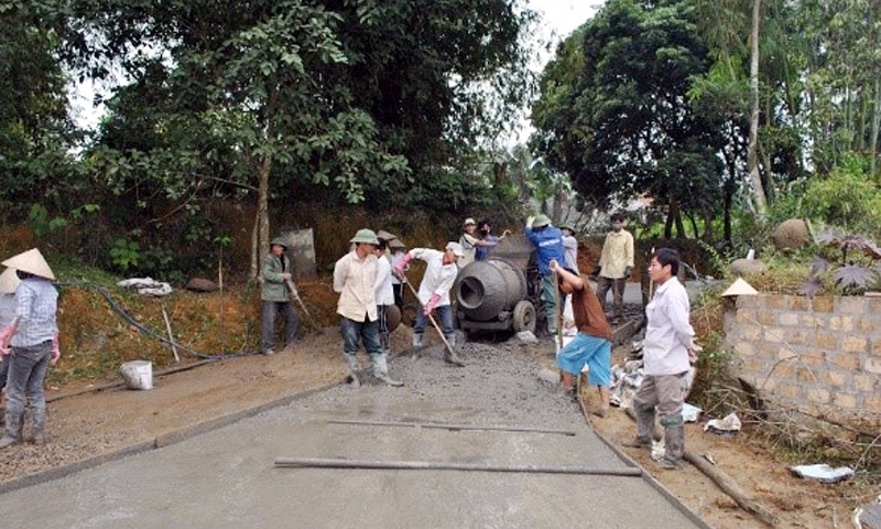 Thanh Sơn (Phú Thọ): Huy động hơn 318 tỷ đồng làm đường giao thông nông thôn