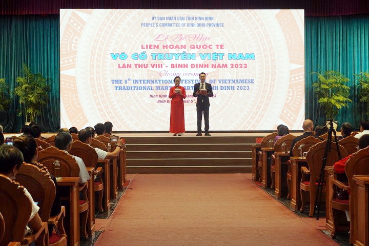 Bế mạc Liên hoan Quốc tế võ cổ truyền Việt Nam lần thứ 8 - Bình Định năm 2023