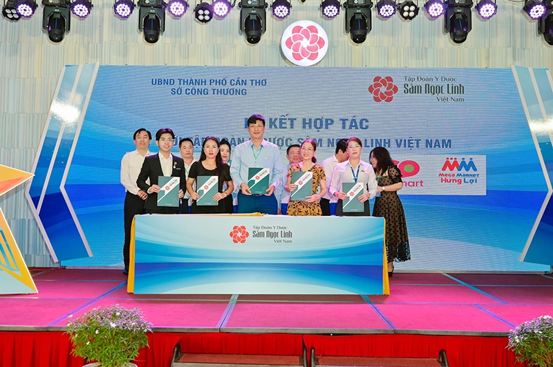 Tập đoàn Y dược sâm Ngọc Linh Việt Nam: Đẩy mạnh kết nối giao thương sâm Ngọc Linh ở khu vực miền Tây Nam bộ