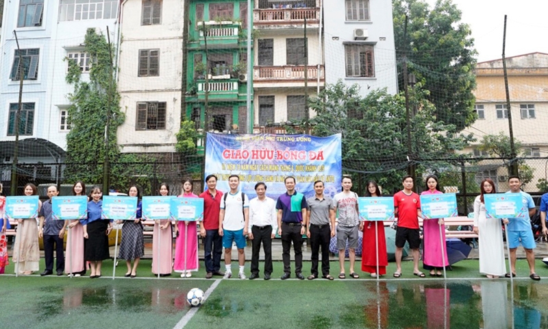 Hà Nội: Giải bóng đá “tứ ngành” mừng ngày lễ lớn của đất nước thành công tốt đẹp
