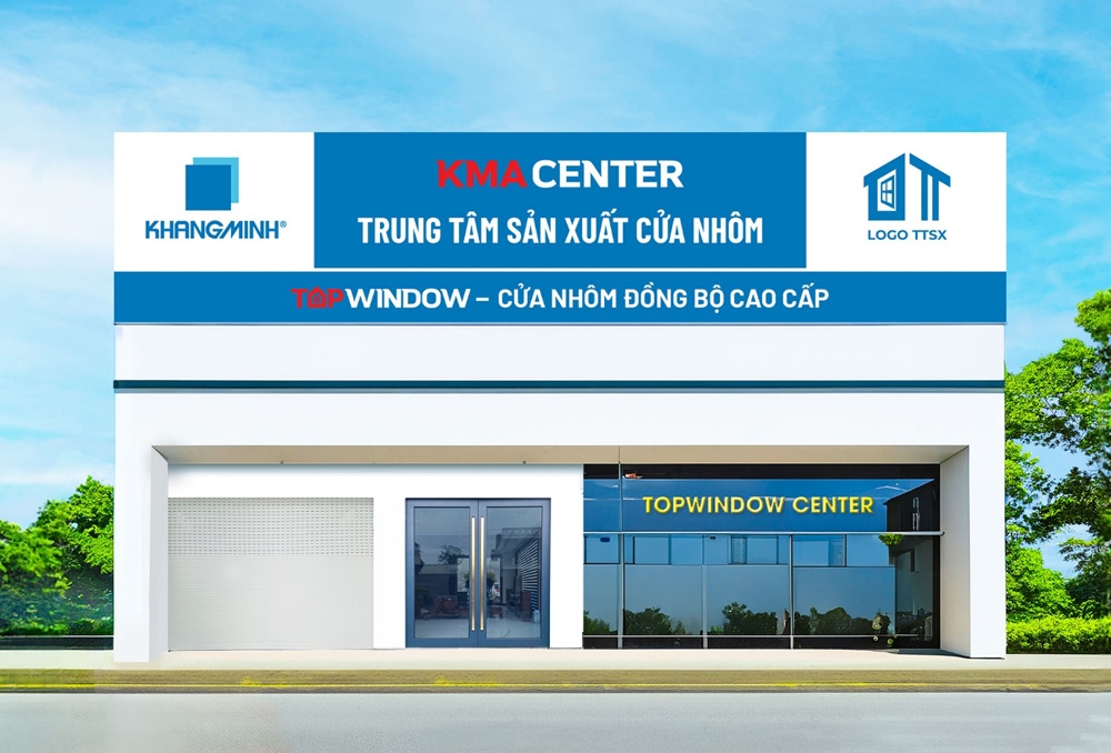 KMA CENTER – Mô hình trung tâm sản xuất cửa nhôm đầu tiên tại Việt Nam