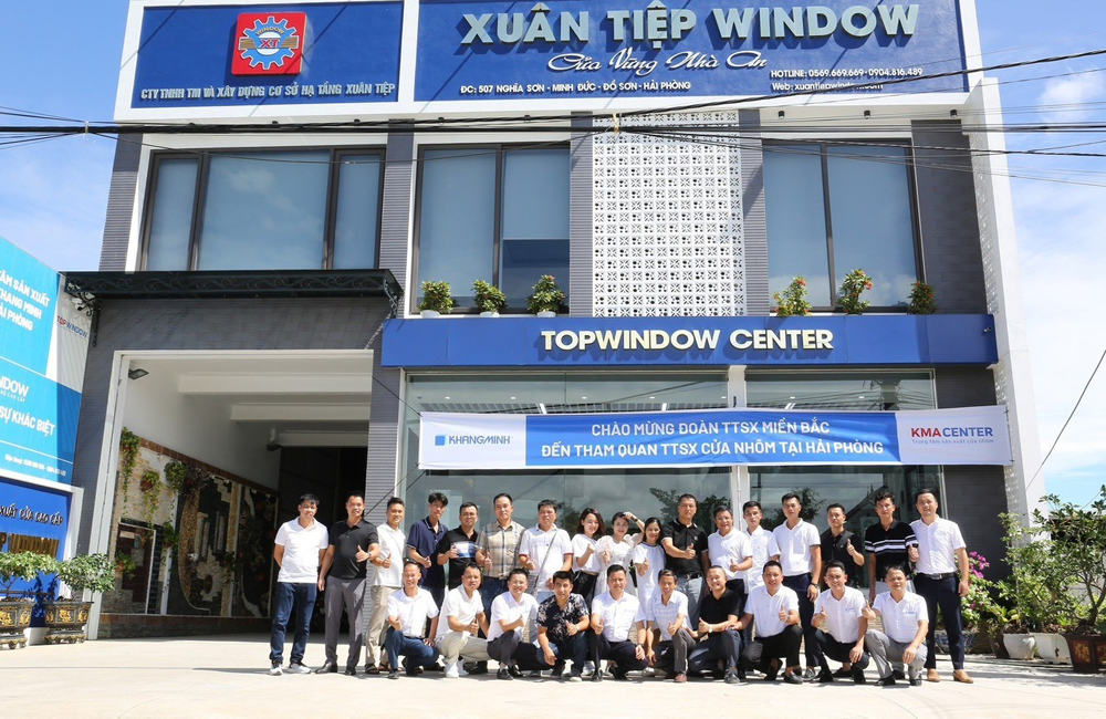 KMA CENTER – Mô hình trung tâm sản xuất cửa nhôm đầu tiên tại Việt Nam