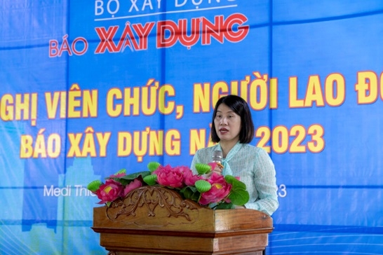 Hội nghị viên chức, người lao động Báo Xây dựng năm 2023