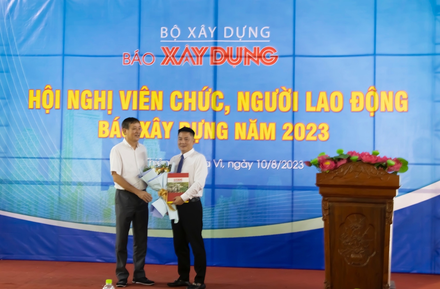 Hội nghị viên chức, người lao động Báo Xây dựng năm 2023