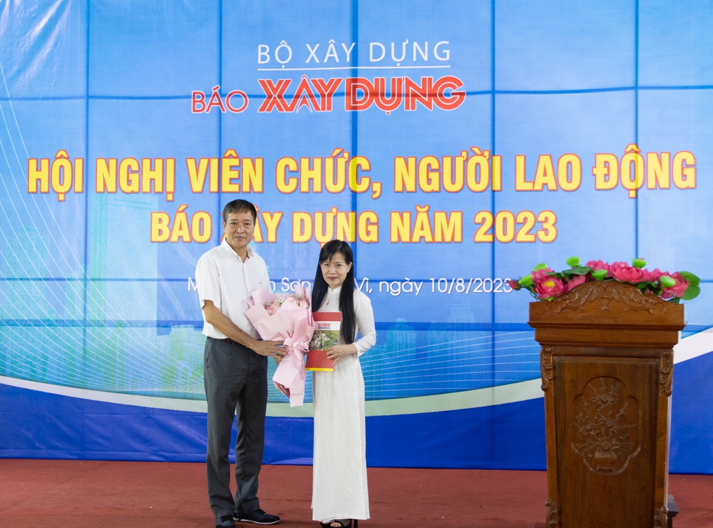 Hội nghị viên chức, người lao động Báo Xây dựng năm 2023