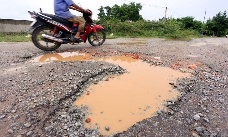 Can Lộc (Hà Tĩnh): Tuyến đường 8km xuống cấp nghiêm trọng