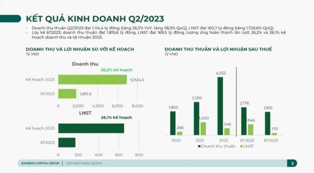 Nhận tín hiệu hồi phục tích cực trong hoạt động sản xuất kinh doanh, Bamboo Capital (BCG) vẫn chịu áp lực lớn từ lãi trái phiếu