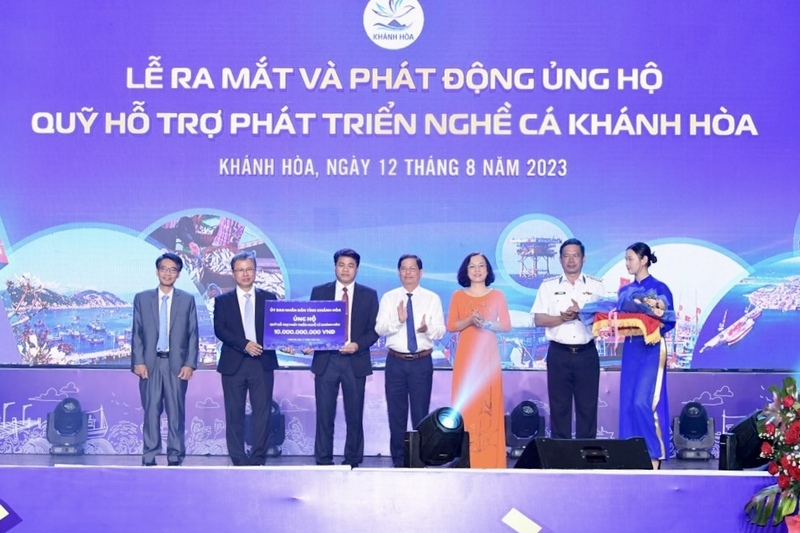 Ra mắt Quỹ hỗ trợ phát triển nghề cá Khánh Hoà