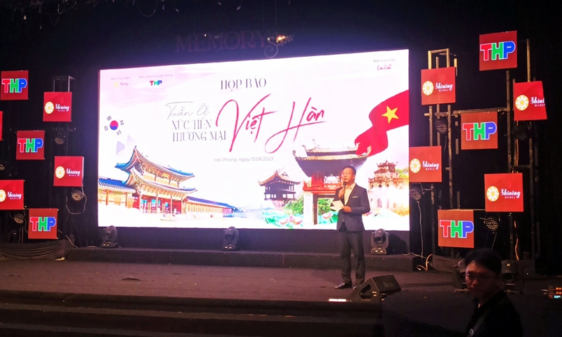 Tuần lễ Xúc tiến thương mại Việt - Hàn diễn ra từ ngày 1 - 10/9 tại Hải Phòng