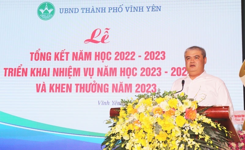 Thành phố Vĩnh Yên: Triển khai nhiệm vụ năm học 2023 - 2024