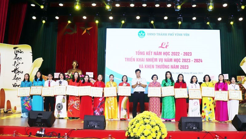 Thành phố Vĩnh Yên: Triển khai nhiệm vụ năm học 2023 - 2024