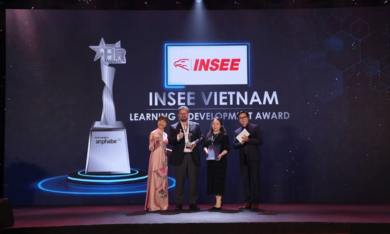 INSEE Việt Nam vinh dự nhận Giải thưởng “Nhân sự xuất sắc 2023” - Chương trình chứng nhận VIETNAM EXCELLENCE® 2023