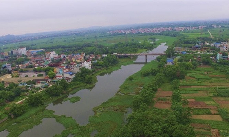 Hà Nội: Điều chỉnh mở rộng mặt cắt ngang công trình cầu Tân Phú bắc qua sông Đáy
