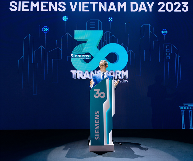 Siemens kỷ niệm 30 năm chính thức thành lập và đồng hành với Việt Nam