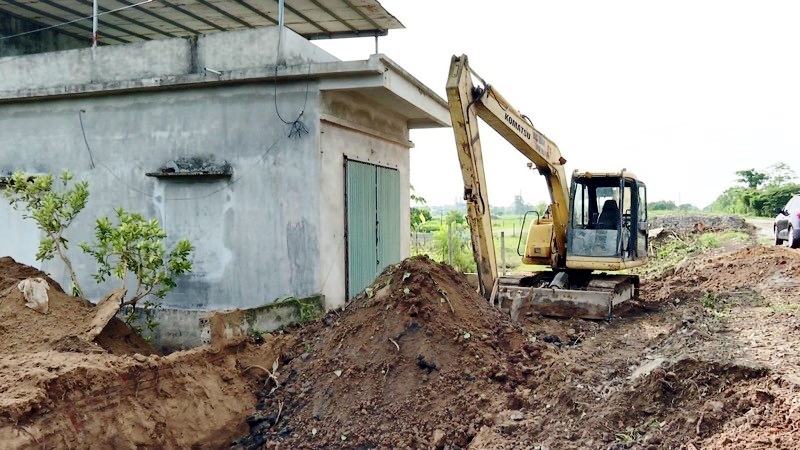 Ninh Bình: Vướng giải phóng mặt bằng, Dự án tuyến đường ĐT.482 có nguy cơ chậm tiến độ