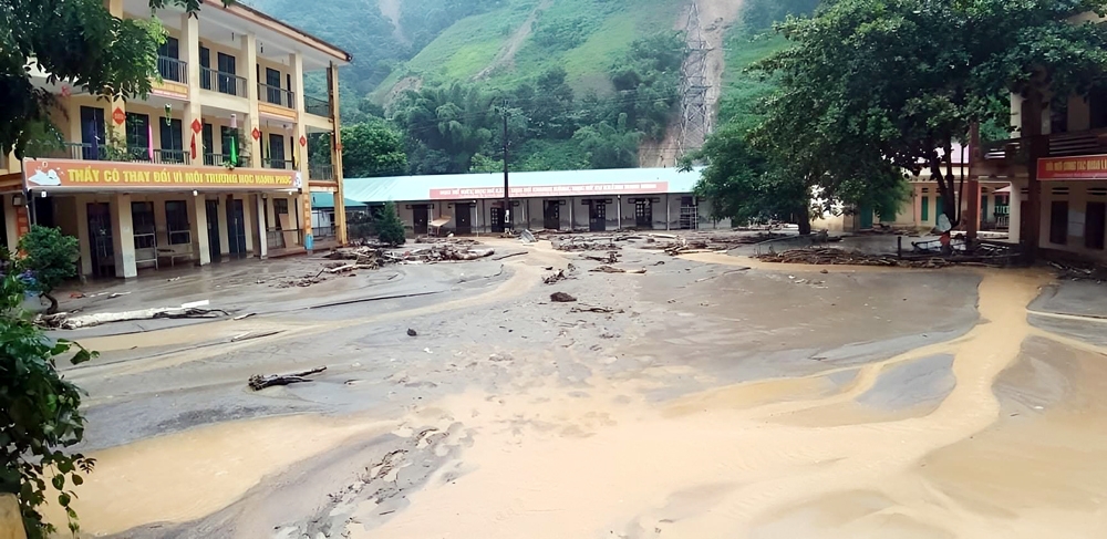 Yên Bái: Nhiều hoạt động tài trợ khắc phục hậu quả do lũ quét gây ra tại huyện Mù Cang Chải