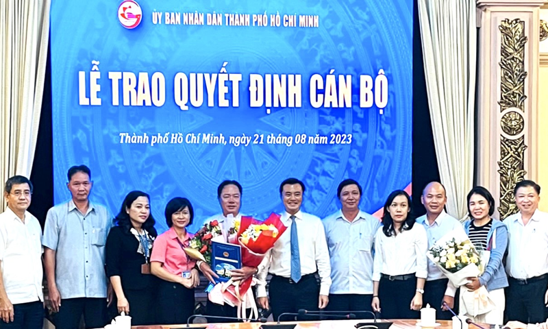Thành phố Hồ Chí Minh: Ông Nguyễn Phong Nhật được bổ nhiệm làm Phó trưởng Ban Quản lý khu vực phát triển đô thị Tây Bắc