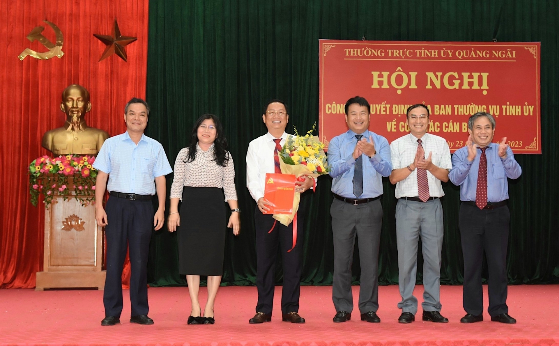 Giám đốc Sở Xây dựng Quảng Ngãi làm Bí thư Huyện ủy Sơn Tịnh