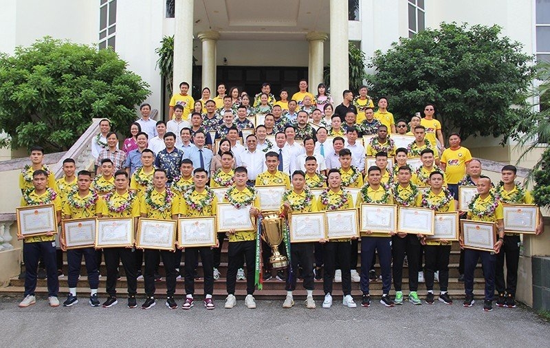 Thanh Hóa: Tuyên dương, khen thưởng Câu lạc bộ Đông Á vô địch Cúp Quốc gia năm 2023