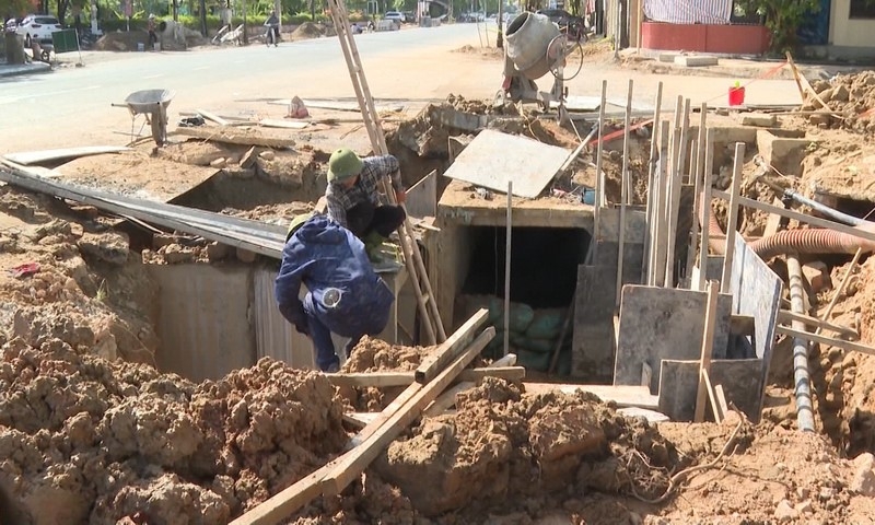 Thành phố Hà Tĩnh: Nâng cấp hạ tầng đô thị trước mùa mưa bão