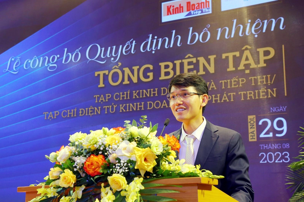 Nhà báo Bùi Văn Khương được bổ nhiệm giữ chức Tổng Biên tập Tạp chí Kinh doanh và Tiếp thị/Tạp chí điện tử Kinh doanh và Phát triển