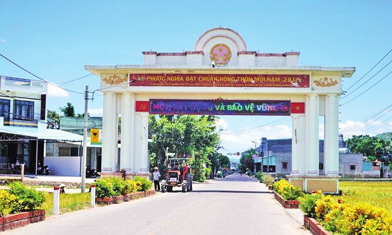 Tuy Phước, Bình Định: Đưa 3 xã về đích nông thôn mới nâng cao