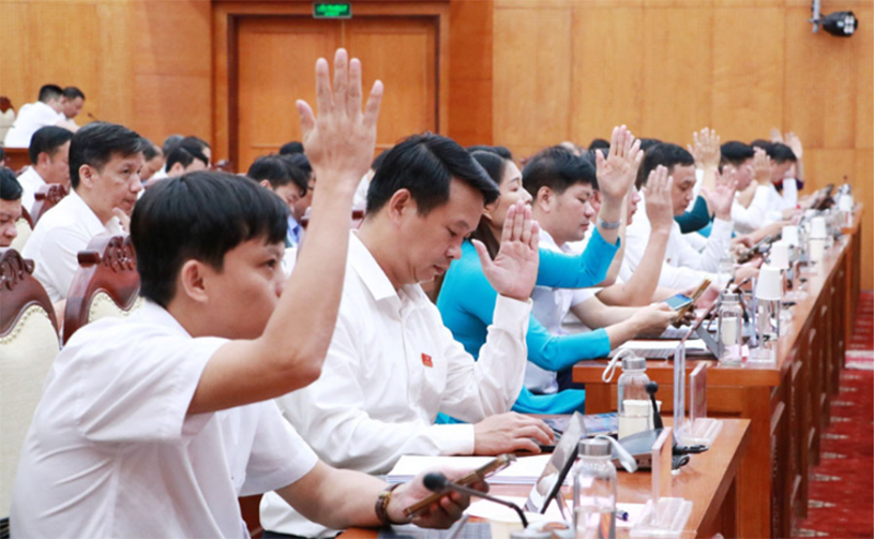 Thái Nguyên: Nhiều quyết sách được thông qua tại Kỳ họp chuyên đề của HĐND tỉnh khóa XIV