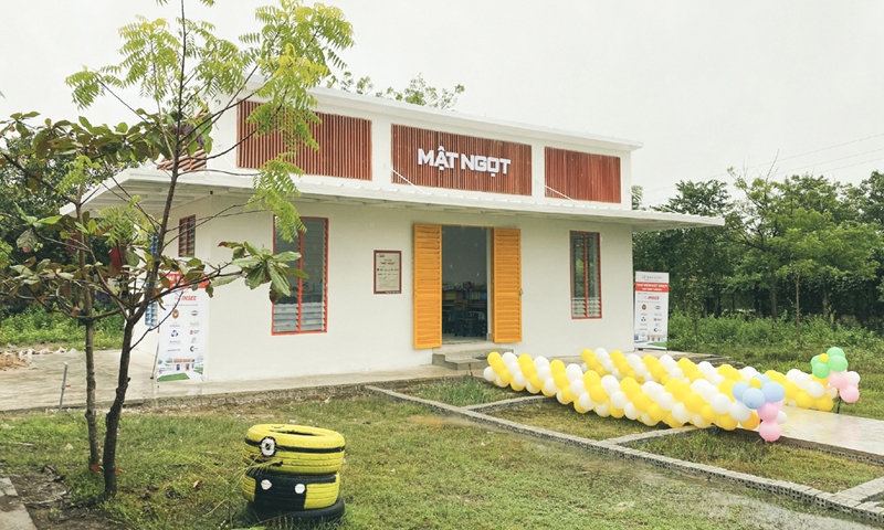 Thư viện Mật Ngọt: Không gian học tập xanh cho học sinh vùng cao tại tỉnh Ninh Thuận