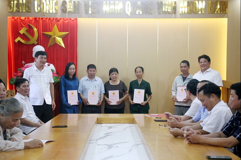 Tam Dương (Vĩnh Phúc): Đổi mới trong công tác cấp đổi giấy chứng nhận quyền sử dụng đất