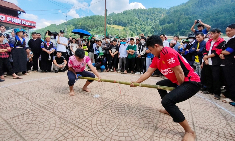 Yên Bái: Nhân dân các dân tộc Mù Căng Chải chào mừng Tết Độc lập và Lễ hội Mùa vàng