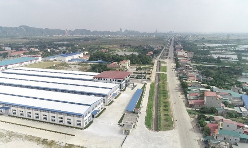 Ninh Bình: Thành lập Cụm công nghiệp Trung Sơn gần 45ha