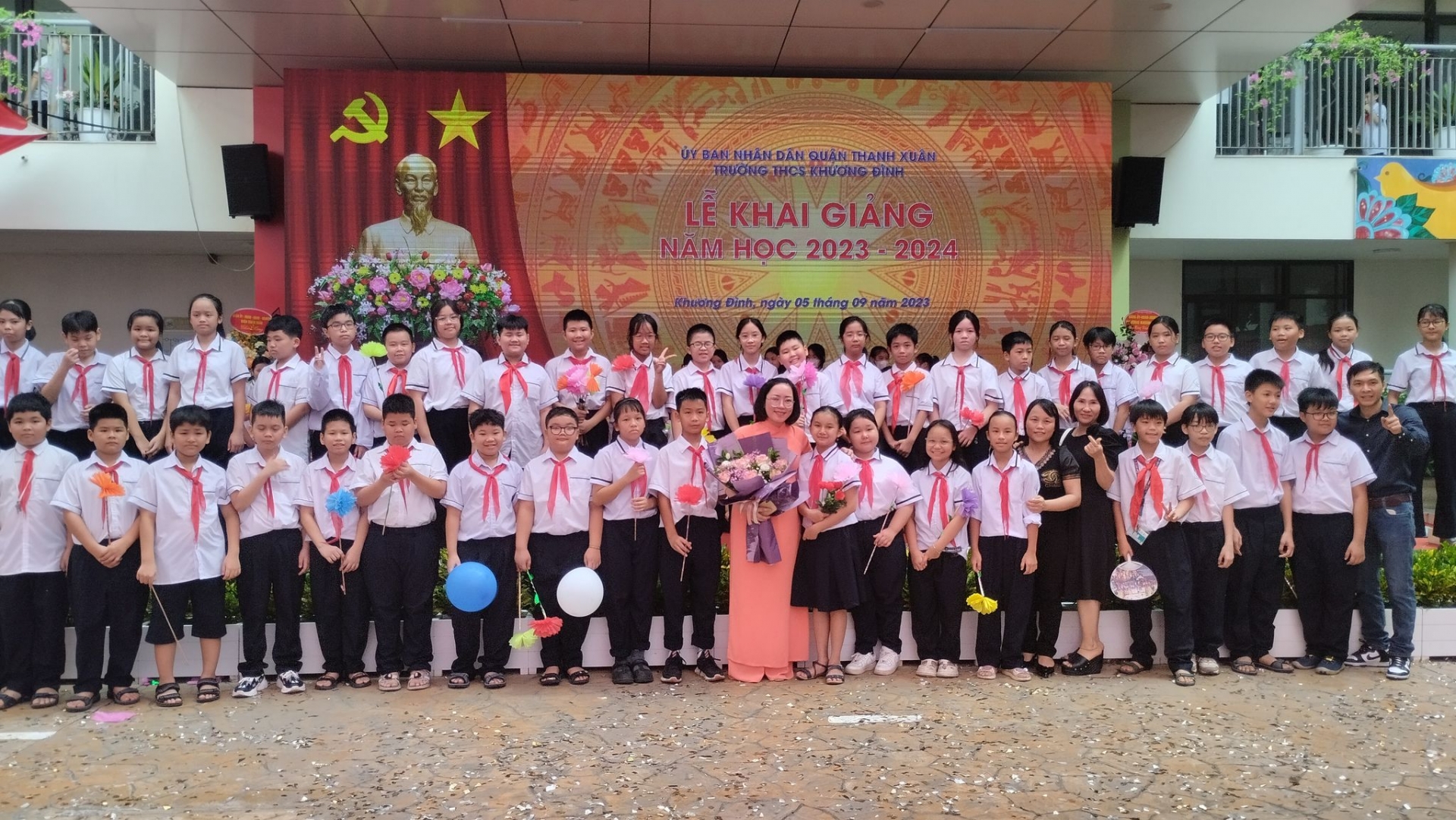 Hà Nội: Trường THCS Khương Đình hướng tới một ngôi trường hạnh phúc