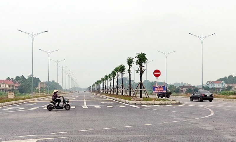 Cơ bản hoàn thành đường vành đai V đoạn kết nối Quốc lộ 37 với cao tốc Hà Nội - Thái Nguyên