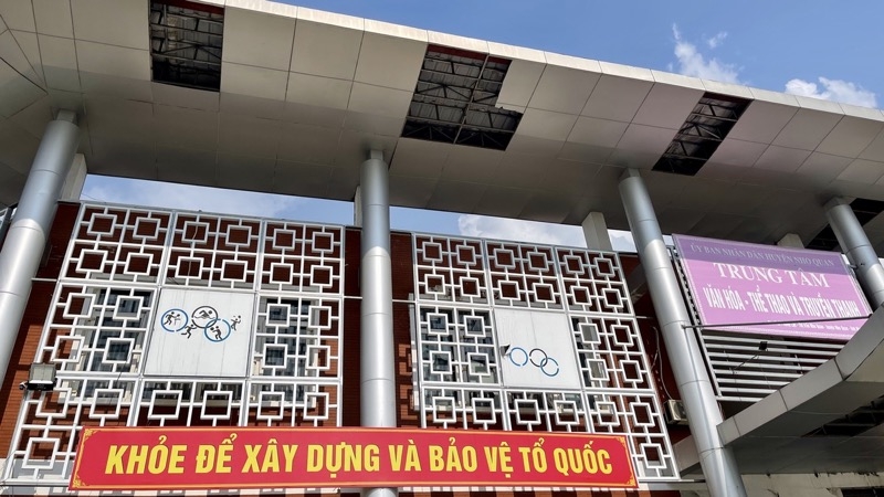 Ninh Bình: Trung tâm văn hoá huyện Nho Quan nhếch nhác, xuống cấp