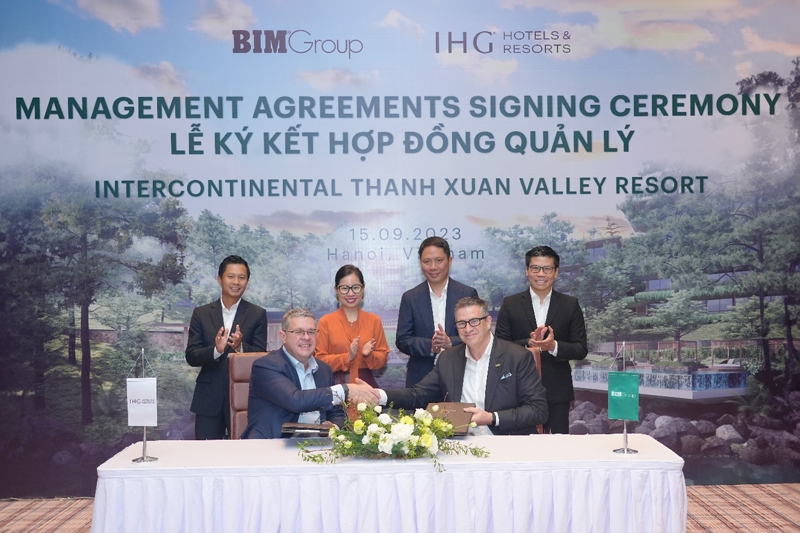 IHG và BIM Group công bố “khu nghỉ dưỡng thung lũng” đầu tiên tại Việt Nam mang thương hiệu InterContinental