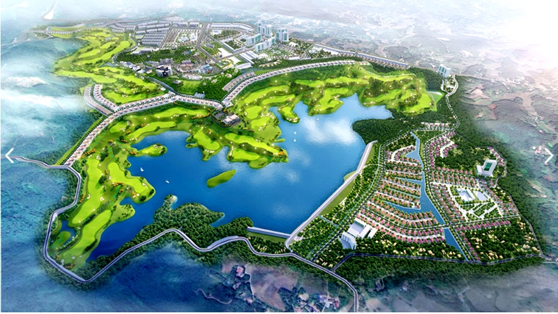 Thái Nguyên: Công bố Đồ án quy hoạch chi tiết tỷ lệ 1/500 Dự án sân golf Glory