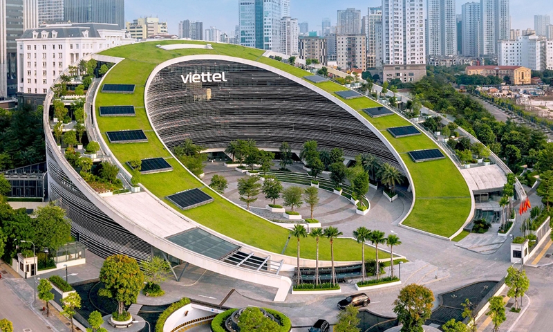 Công trình trụ sở Tập đoàn Viettel: “Xanh” từ tư duy đến hành động (Kỳ I)