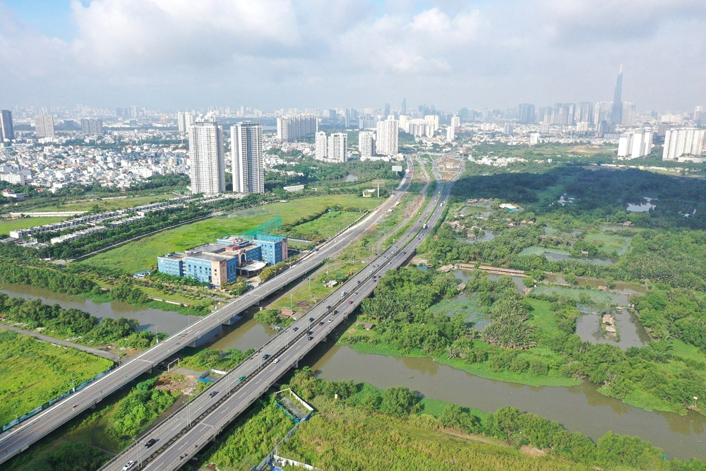Thông xe đường song hành cao tốc Thành phố Hồ Chí Minh - Long Thành - Dầu Giây