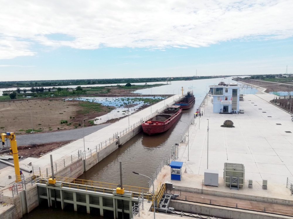 Bộ Giao thông vận tải công bố mở luồng đường thủy nội địa quốc gia kênh Nghĩa Hưng