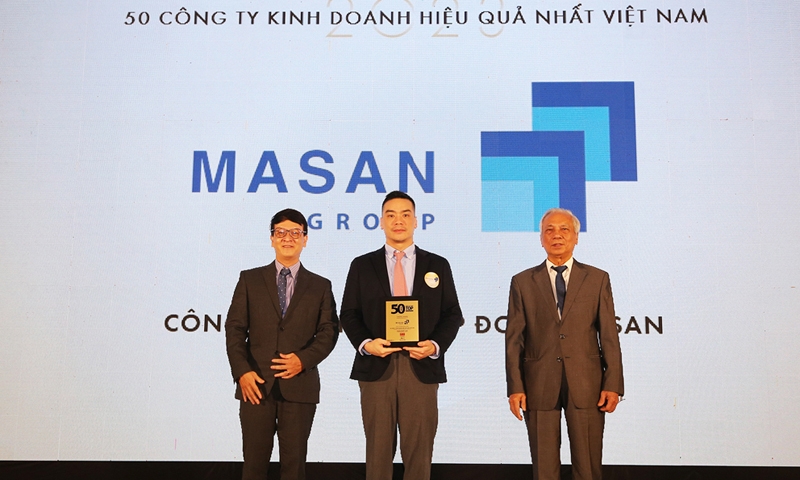 Top 50 Công ty kinh doanh hiệu quả nhất Việt Nam tiếp tục gọi tên Masan Group