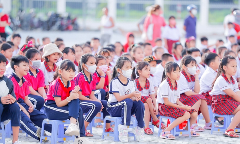 Khu tái định cư Sân bay Long Thành có trường tiểu học đầu tiên