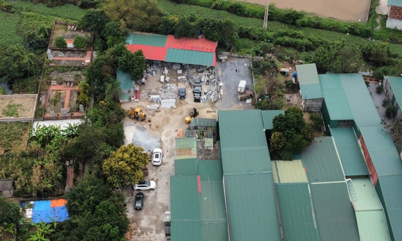 Phú Xuyên (Hà Nội): Tại sao chưa xử lý vi phạm xây dựng trên đất nông nghiệp tại khu vực Cống Khẩu?
